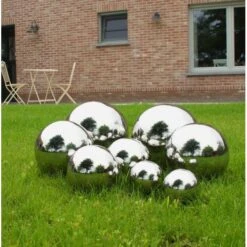 Heksenbollen Inox - Set Van 8 Stuks 7 Heksenbollen Inox - Set Van 8 Stuks -Tuingereedschap Winkel 1502349632 2 600