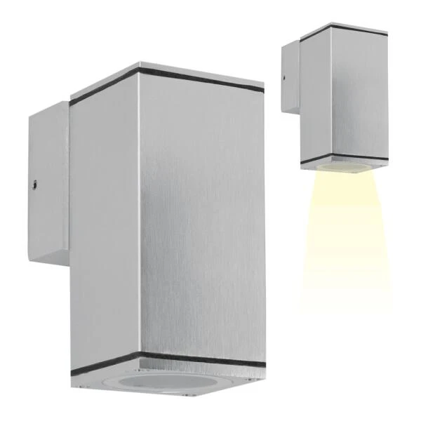 Wandlamp Kelvin Aluminium - Downlighter 3 Wandlamp Kelvin Aluminium - Downlighter