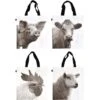 ESSCHERT DESIGN Boodschappentas Volwassen Boerderijdieren - Large