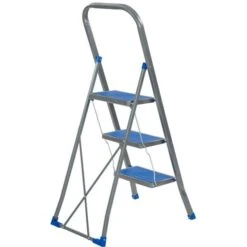 Trapladder Color STEP Met Hoge Beugel - 3 Treden 9 Trapladder Color STEP Met Hoge Beugel - 3 Treden -Tuingereedschap Winkel 1603960739 3 600