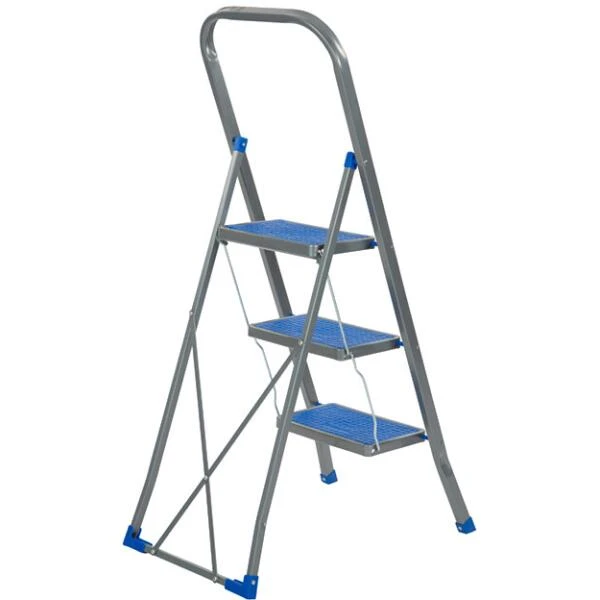Trapladder Color STEP Met Hoge Beugel - 3 Treden 5 Trapladder Color STEP Met Hoge Beugel - 3 Treden - Afbeelding 3