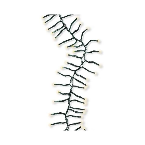 Kerstverlichting Cluster 456 Led Warm Wit - 6 M Groen 3 Kerstverlichting Cluster 456 Led Warm Wit - 6 M Groen