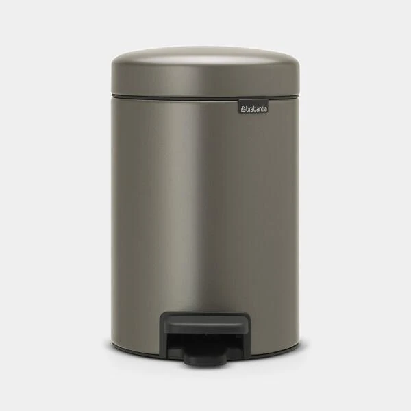 Pedaalemmer NewIcon BRABANTIA - 3 Liter Platinum 3 Pedaalemmer NewIcon BRABANTIA - 3 Liter Platinum