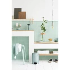 Pedaalemmer NewIcon BRABANTIA - 3 Liter Muntgroen 8 Pedaalemmer NewIcon BRABANTIA - 3 Liter Muntgroen -Tuingereedschap Winkel 1608034756 3 600