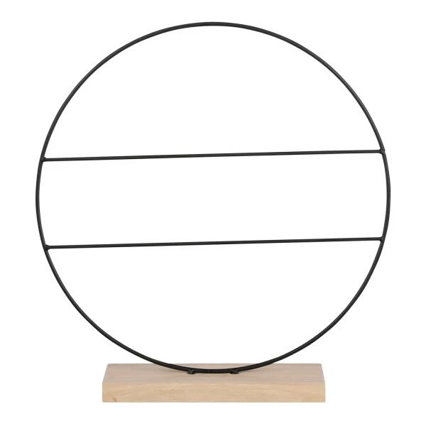 Decoratie Cirkel Op Voet Met Verdeling - 8 × 40 Cm 3 Decoratie Cirkel Op Voet Met Verdeling - 8 × 40 Cm