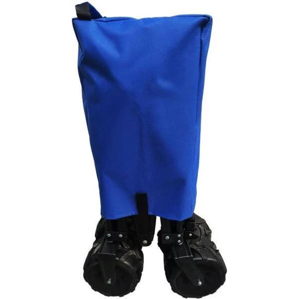 Opvouwbare Bolderkar Blauw - Compact 4 Opvouwbare Bolderkar Blauw - Compact - Afbeelding 2