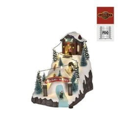 Kerstdorp Skiberg - 24 × 16 × 22 Cm 7 Kerstdorp Skiberg - 24 × 16 × 22 Cm -Tuingereedschap Winkel 1634295428 1 600