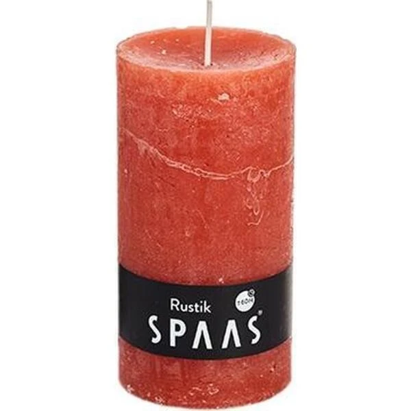 Rustieke Cilinderkaars Gember - 60 Uren 3 Rustieke Cilinderkaars Gember - 60 Uren