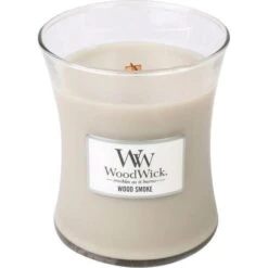 WoodWick Medium Candle - Wood Smoke