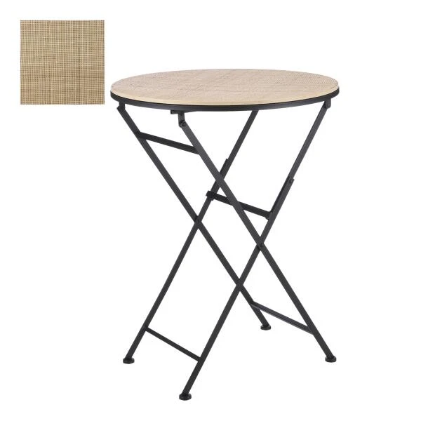 Leandro Bistrotafel Zwart - Ø 60 × 70 Cm 3 Leandro Bistrotafel Zwart - Ø 60 × 70 Cm