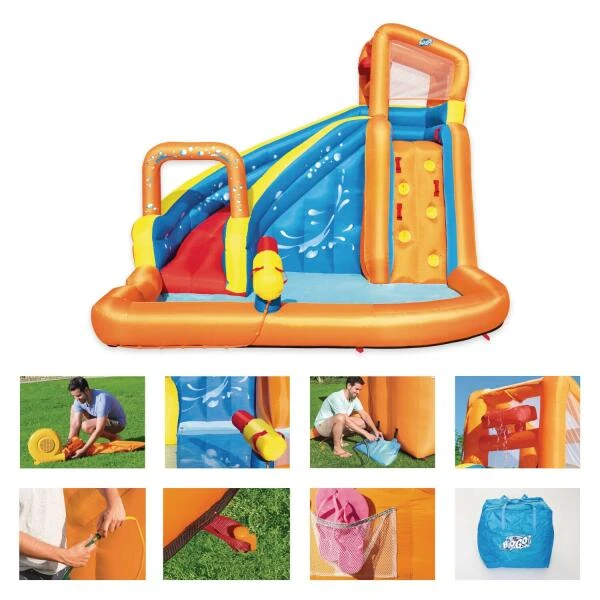 Bestway Turbo Splash Water Zone H2OGO - 365 × 320 × 270 Cm 8 Bestway Turbo Splash Water Zone H2OGO - 365 × 320 × 270 Cm - Afbeelding 6