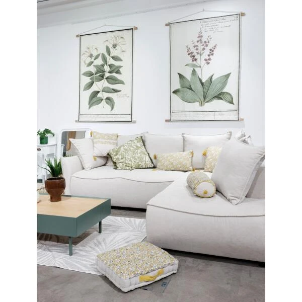 Wanddoek Met Bloemen Soler - 106 × 140 Cm 5 Wanddoek Met Bloemen Soler - 106 × 140 Cm - Afbeelding 3