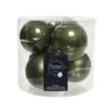 Kerstballen Glas Ø 8 Cm - Mosgroen - Set Van 6 Stuks -Tuingereedschap Winkel 1660051193 1 600