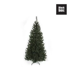 Kerstboom Kunststof Kingston Black Box - 185 Cm