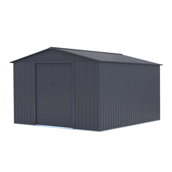 Sinolily Archer E Tuinhuis Met Dubbele Schuifdeur - 8,84 M² - Antraciet 3 Sinolily Archer E Tuinhuis Met Dubbele Schuifdeur - 8,84 M² - Antraciet