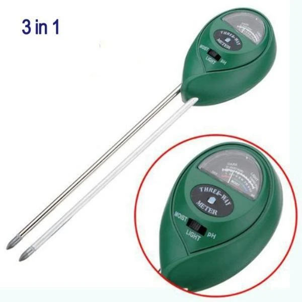 3 In 1 Meter (pH, Licht En Vocht) 3 3 In 1 Meter (pH, Licht En Vocht)