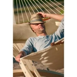 LA SIESTA Hangmat Alabama Kingsize Outdoor - Vanille 7 LA SIESTA Hangmat Alabama Kingsize Outdoor - Vanille -Tuingereedschap Winkel alabama vanilla quilted kingsize spreader bar hammock 1609770131 411 600