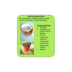 Anti-slakken Kopertape 4 M 11 Anti-slakken Kopertape 4 M -Tuingereedschap Winkel antislakken kopertape 1484052941 2 600