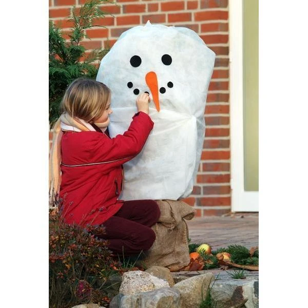 Beschermhoes Planten - Sneeuwman - 130 × 150 Cm 4 Beschermhoes Planten - Sneeuwman - 130 × 150 Cm - Afbeelding 2