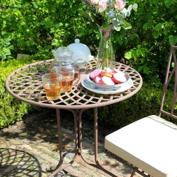 ESSCHERT DESIGN Bistrotafel Elegant - Metaal Ø 70 Cm 6 ESSCHERT DESIGN Bistrotafel Elegant - Metaal Ø 70 Cm - Afbeelding 4