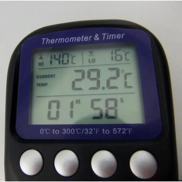 Thermometer Voor Bodemtemperatuur - Digitaal 4 Thermometer Voor Bodemtemperatuur - Digitaal - Afbeelding 2