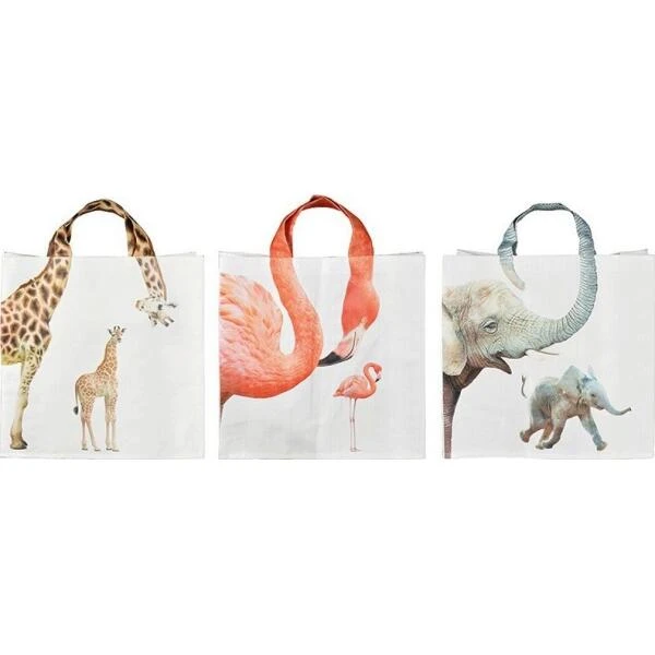 ESSCHERT DESIGN Boodschappentas Dierentuindieren - Large 3 ESSCHERT DESIGN Boodschappentas Dierentuindieren - Large