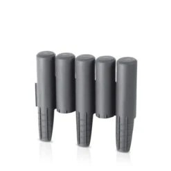 Borderrand Palissade Grijs - Ca. 270 Cm - Set Van 10 Stuks