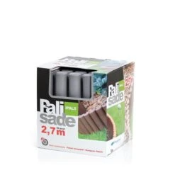 Borderrand Palissade Grijs - Ca. 270 Cm - Set Van 10 Stuks -Tuingereedschap Winkel borderrand palissade grijs 27 m 1676300051 2 600