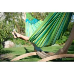 LA SIESTA Tweepersoonshangmat Brisa Outdoor - Limoengroen 9 LA SIESTA Tweepersoonshangmat Brisa Outdoor - Limoengroen -Tuingereedschap Winkel brisa lime double classic hammock outdoor 1609770124 240 600