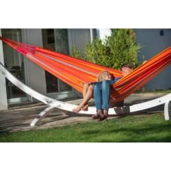 LA SIESTA Tweepersoonshangmat Brisa Outdoor - Toucan 8 LA SIESTA Tweepersoonshangmat Brisa Outdoor - Toucan -Tuingereedschap Winkel brisa toucan double classic hammock outdoor 1609770122 195 600