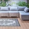ESSCHERT DESIGN Tuintapijt Perzisch Zwart/wit 180 × 120cm 1 ESSCHERT DESIGN Tuintapijt Perzisch Zwart/wit 180 × 120cm -Tuingereedschap Winkel buitentapijt perzisch 18 x 12 m 1653904780 1 600