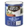 Cetabever Snelbeits Gevel Hout Dekkend, Ral 9010 - 750 Ml -Tuingereedschap Winkel cetabever snelbeits gevel hout dekkend ral 9010 750 ml 1602056194 13 600