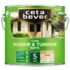 Cetabever Tuinbeits Schuur & Tuinhuis Transparant, Blank - 2,5 L -Tuingereedschap Winkel cetabever tuinbeits schuur tuinhuis transparant blank 25 l 1602056194 65 600