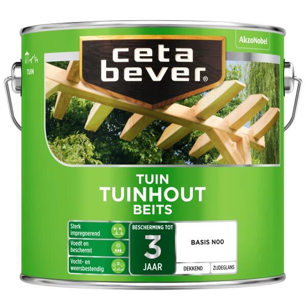 Cetabever Tuinbeits Tuinhout Dekkend - 2,42 L 3 Cetabever Tuinbeits Tuinhout Dekkend - 2,42 L