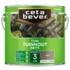 Cetabever Tuinbeits Tuinhout Transparant, Grijs (tuin 2018) - 2,5 L -Tuingereedschap Winkel cetabever tuinbeits tuinhout transparant grijs tuin 2018 25 l 1602056194 98 600