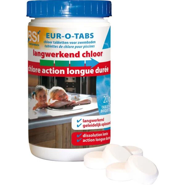 BSI Chloortabletten Langwerkend - 1 Kg 4 BSI Chloortabletten Langwerkend - 1 Kg - Afbeelding 2