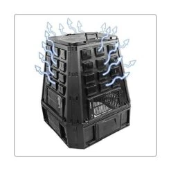 Compostvat Zwart 630 Liter -Tuingereedschap Winkel compostvat zwart 630 liter 1497968887 2 600