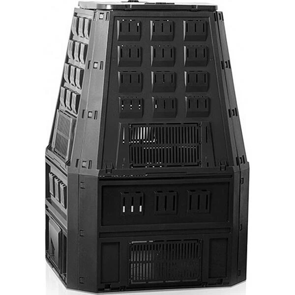 Compostvat Zwart 850 Liter 4 Compostvat Zwart 850 Liter - Afbeelding 2