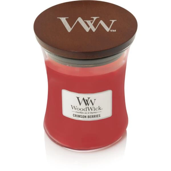 WoodWick Medium Candle - Crimson Berries 3 WoodWick Medium Candle - Crimson Berries