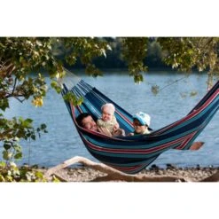 LA SIESTA Tweepersoonshangmat Currambera - Bosbesblauw 8 LA SIESTA Tweepersoonshangmat Currambera - Bosbesblauw -Tuingereedschap Winkel currambera blueberry cotton double classic hammock 1609770126 288 600
