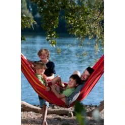 LA SIESTA Tweepersoonshangmat Currambera - Kersenrood 12 LA SIESTA Tweepersoonshangmat Currambera - Kersenrood -Tuingereedschap Winkel currambera cherry cotton double classic hammock 1609770125 267 600