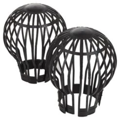 Dakgoot Bladvangers Tegen Verstopte Afvoerpijpen - Set Van 2 Stuks -Tuingereedschap Winkel dakgootbeschermers 1484066306 5 600