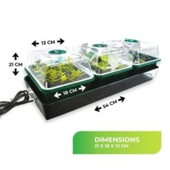 Elektrische Vensterbankkas Met Waterreservoir -Tuingereedschap Winkel elektrische kweekset 1674116048 4 600