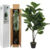 Kunstplant Ficus Lyrata 120 Cm 2 Kunstplant Ficus Lyrata 120 Cm -Tuingereedschap Winkel ficus lyrata in pot 70 x 120 cm 1539340780 1 600
