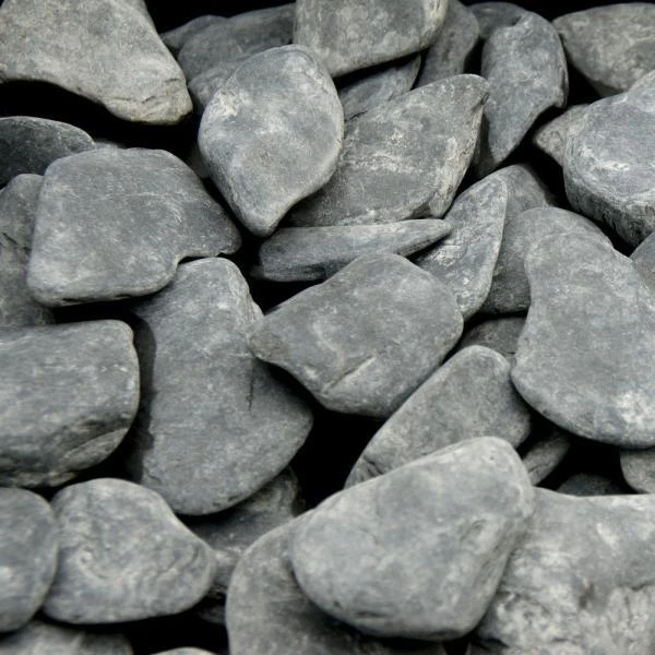 Flat Pebbles Zwart 15/30 - 30/60 In Big Bag Ca. 0,7 M³ 3 Flat Pebbles Zwart 15/30 - 30/60 In Big Bag Ca. 0,7 M³