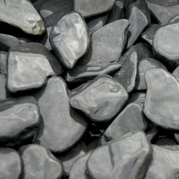 Flat Pebbles Zwart 15/30 - 30/60 In Big Bag Ca. 0,7 M³ 4 Flat Pebbles Zwart 15/30 - 30/60 In Big Bag Ca. 0,7 M³ - Afbeelding 2