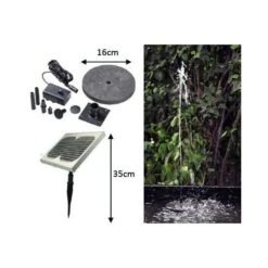 Fontein Op Zonne-energie - Sunjet 500 8 Fontein Op Zonne-energie - Sunjet 500 -Tuingereedschap Winkel fontein solar sunjet 500 1532431454 1 600