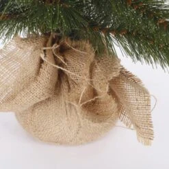 Forest Frosted Kerstboom W-burlap - Ø 45 × 60 Cm -Tuingereedschap Winkel forest frosted kerstboom 45 x 60 cm 1663234730 4 600