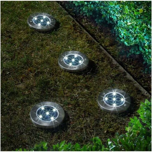 Grondspot Up Light - 5 × Led - Set Van 4 Stuks 4 Grondspot Up Light - 5 × Led - Set Van 4 Stuks - Afbeelding 2