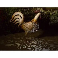 Haan Met Verlichting Op Zonne-energie -Tuingereedschap Winkel haan in metaal solar 1484061551 3 600